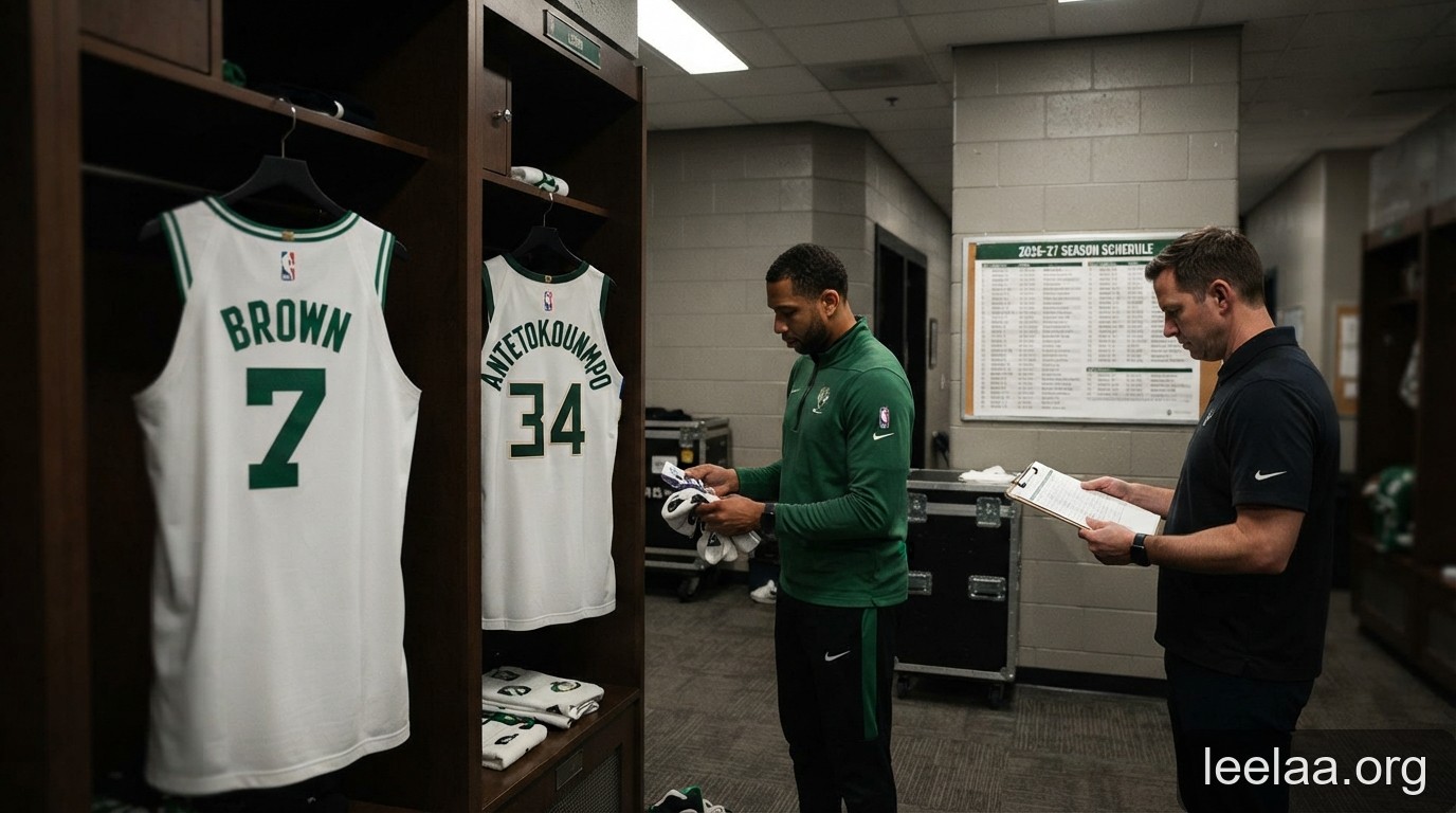 NBA công bố lịch thi đấu 2026-27: Tâm điểm màn tái ngộ của Jaylen Brown và Giannis Antetokounmpo - 2