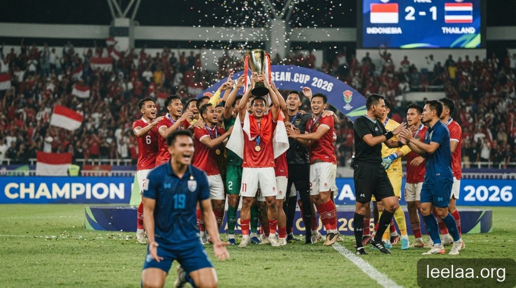 Indonesia lên ngôi vương FIFA ASEAN Cup 2026: Cú hích lịch sử và những tranh cãi về trọng tài